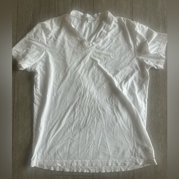 James Perse Other - Classic White V-Neck T-Shirt